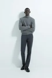 zara-granatowe-meskie-spodnie-slim-fit-eleganckie-casual-40-50412