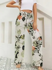 shein-letnie-proste-spodnie-z-paskiem-wzor-roslinny-l-59980