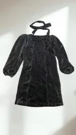 shein-blyszczaca-sukienka-z-opaska-bufiaste-rekawy-12-13y-23525