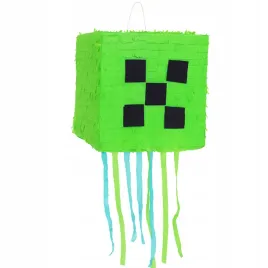 piniata-urodzinowa-pixel-piksel-pixele-piksele-zielony-zielona-gratisy