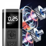 akumulatorowa-pompka-elektryczna-mini-kompresor-samochodowy-flashlight-sos-kod-producenta-027-stan-nowy