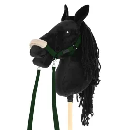 hobby-horse-a3-skippi-duzy-czarny-ciemnozielony-kantar-wodze-mufka