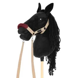 hobby-horse-a3-skippi-duzy-czarny-bezowy-kantar-wodze-mufka