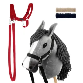 zestaw-skippi-hobby-horse-szary-i-dodatkowy-kantar-czerwony