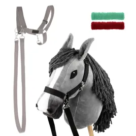 zestaw-skippi-hobby-horse-szary-i-dodatkowy-kantar-szary
