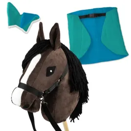 zestaw-skippi-hobby-horse-gniady-derka-i-nauszniki-mieta-i-niebieski