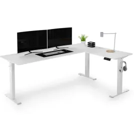 biurko-narozne-elektryczne-regulowane-gamingowe-regulacja-wysokosci-biale