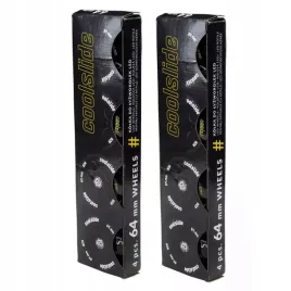 2-x-kola-do-rolek-led-64mm-coolslide-czarne-82a-swiecace-8-kolek
