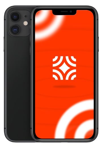 SMARTFON APPLE IPHONE 11 128GB 5G  |  OCHRONA GRATIS! |  CZARNY  | KLASA A+