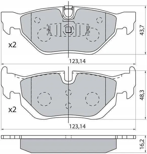 tarcze-delphi-klocki-szczeki-tyl-bmw-3-e90-e91-stan-nowy