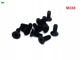 m3x8-sruba-tytanowa-z-lbem-stozkowym-din7991-sruby-tytanowe-kolorowe-czarna