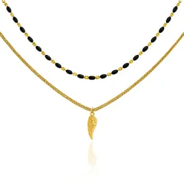 naszyjnik-angelic-podwojny-zloty-skrzydlo-aniola-czarne-koraliki-na-prezent