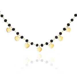 naszyjnik-golden-hearts-zlote-serca-z-czarnymi-koralikami-stal-na-prezent