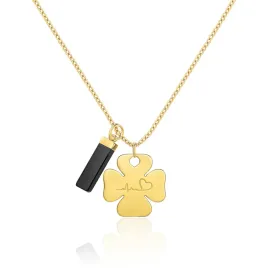 naszyjnik-fortuna-zlota-koniczynka-z-czarnym-opalem-stal-prezent-dla-niej