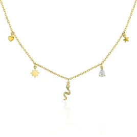 naszyjnik-astraea-zlota-celebrytka-5-zawieszek-waz-gwiazdki-serce-prezent