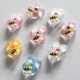 slodkie-kwiatki-pszczolki-zywica-8x10mm-10-szt