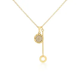 naszyjnik-blueberry-duo-zloty-medalion-precik-cyrkonie-stal-pvd-316l