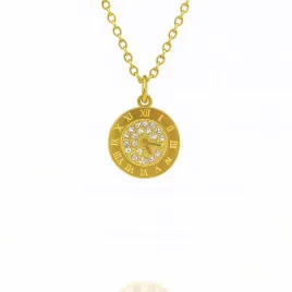 naszyjnik-camille-zloty-zegar-cyfry-rzymskie-cyrkonie-stal-pvd-316l-prezent