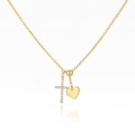 naszyjnik-grace-zloty-krzyzyk-i-serce-cyrkonie-stal-pvd-regulowany-prezent