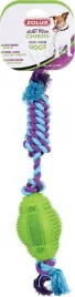 zolux-pilka-kauczukowa-rugby-ze-sznurem-11cm