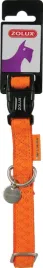 zolux-obroza-regulowana-mac-leather-xs-pomaranczowa