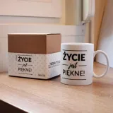 kubek-zycie-jest-piekne-stan-nowy