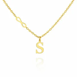 naszyjnik-infinity-letter-litera-s-zlota-celebrytka-stal-316l-pvd-prezent