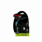 flexi-black-design-smycz-s-tasma-5m-niebieska-stan-nowy