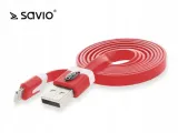 kabel-usb-apple-lightning-savio-1-m-dlugosc-przewodu-1-m
