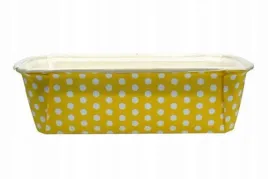 forma-papierowa-do-pieczenia-prostokatna-polka-zolta-200x70x65-1szt