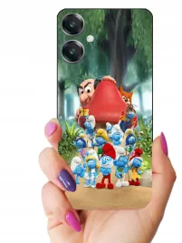 etui-case-do-oppo-a40-smerfy-gabka-patryk-minionki