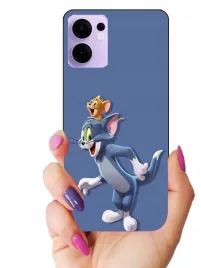 etui-case-do-oppo-reno13-f-smerfy-gabka-patryk-minionki