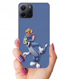 etui-case-do-xiaomi-redmi-note-14-smerfy-gabka-patryk-minionki