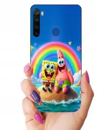 etui-case-do-xiaomi-redmi-note-8-smerfy-gabka-patryk-minionki