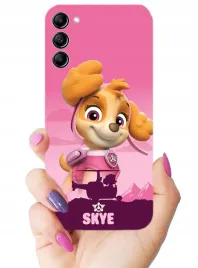 etui-do-samsung-galaxy-s21-myszka-minnie-daisy-skye-smerfetka-patryk