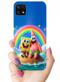 etui-do-samsung-galaxy-a22-5g-myszka-minnie-daisy-skye-smerfetka-patryk