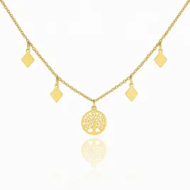 naszyjnik-thalia-drzewo-zycia-romby-stal-chirurgiczna-316l-zloty-na-prezent