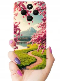 etui-do-xiaomi-redmi-14c-poco-c75-marmurki-kwiatki-serca-obrazy-santorini