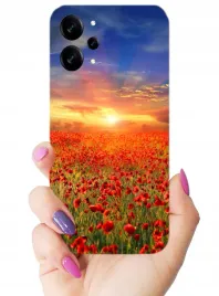 etui-do-xiaomi-redmi-12-marmurki-kwiatki-serca-obrazy-santorini-plaza