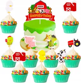 topper-dekoracje-na-tort-i-babeczki-zwierzatka-farma-25-szt-ozdoby-catelves