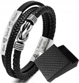 bransoletka-meska-z-grawerem-wezel-nieskonczonosc