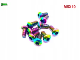 m5x10-sruba-tytanowa-torx-iso-7380-tytan-gr-5-do-tarcz-hamulcowych-kolorowe