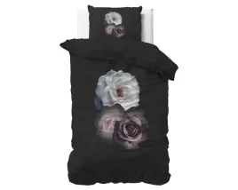 140x200-220-deep-flowers-mikrofibra-czarny-kpl-poscieli