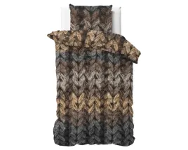 140x200-220-trendy-knits-brunatny-kpl-poscieli-mikrofibra