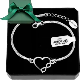 srebrna-regulowana-bransoletka-925-symbol-serce-i-nieskonczonosc-z