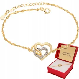 zlota-bransoletka-serce-dla-kobiety-925-grawer-prezent-dla-dziewczyny
