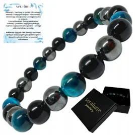 bransoletka-czarny-obsydian-niebieskie-tygrysie-oko-hematyt-ochronna
