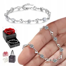 bransoletka-srebrna-damska-diamentowana-srebro-925-wloska-serce