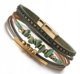 skorzana-bransoletka-damska-z-kamieniem-z-zielonego-jadeitu
