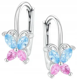 kolczyki-srebrne-dla-dziewczynki-dzieci-angielskie-srebro-motylki